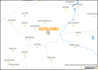 map of Dengjiabu