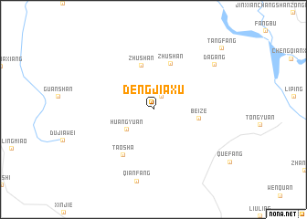 map of Dengjiaxu