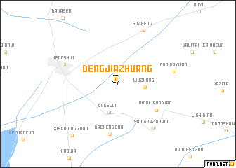 map of Dengjiazhuang