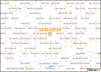 map of Dengkofen