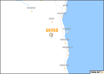 map of Dengo