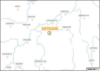 map of Dengshe