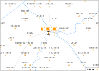 map of Dengshe