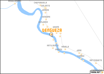 map of Dengueza