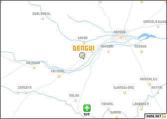 map of Dengui