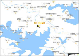 map of Dengwu