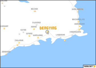 map of Dengying