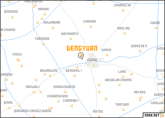 map of Dengyuan