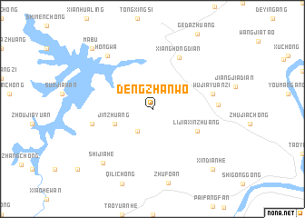 map of Dengzhanwo