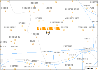 map of Dengzhuang