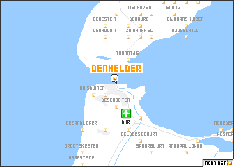 map of Den Helder