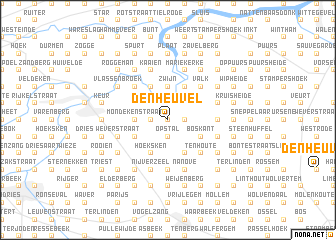 map of Den Heuvel