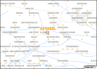 map of Den Hool