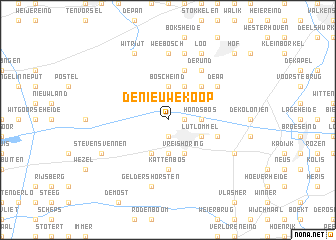 map of De Nieuwe Koop