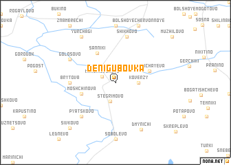 map of Denigubovka