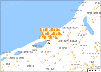 map of Dèni Guèdj