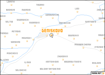 map of Deniskovo