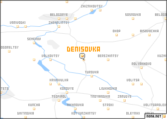 map of Denisovka