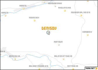 map of Denisov
