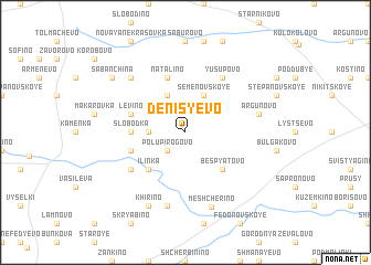 map of Denis\