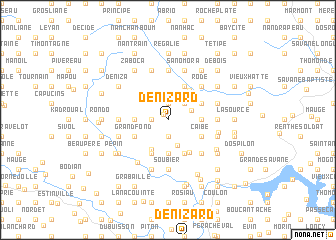 map of Denizard