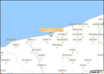 map of Denizkonak