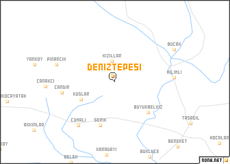 map of Deniztepesi