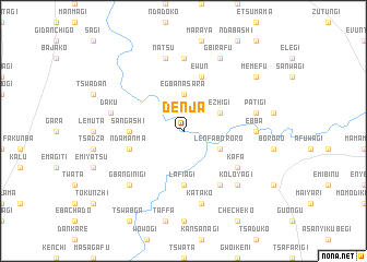 map of Denja