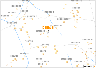 map of Denje