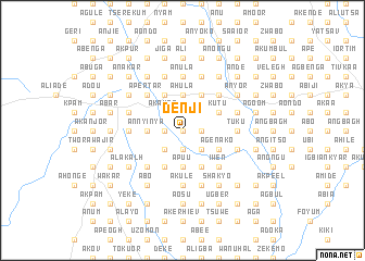 map of Denji