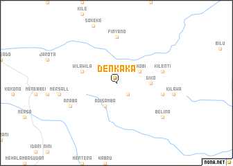 map of Denkaka