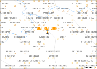 map of Denkendorf