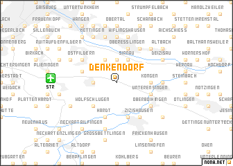 map of Denkendorf