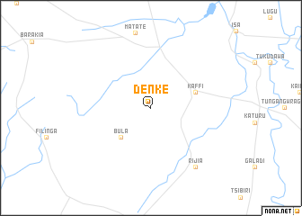 map of Denke