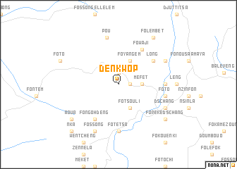 map of Denkwop