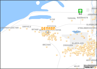 map of Den-Mar