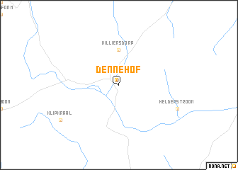 map of Dennehof