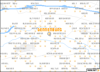 map of Dennenburg