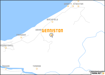 map of Denniston