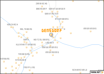 map of Densdorf