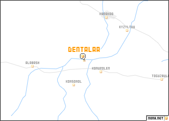 map of Dën-Talaa