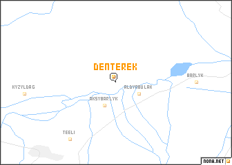 map of Dën-Terek