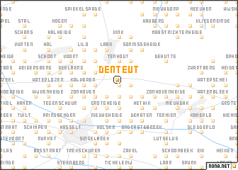 map of Den Teut