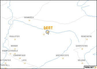 map of Dent