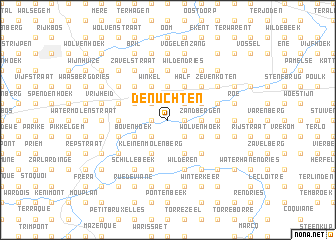 map of De Nuchten