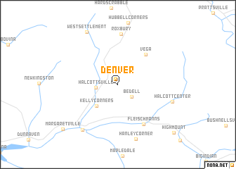 map of Denver