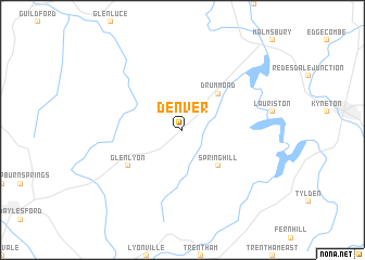 map of Denver