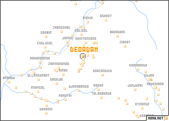 map of Deo Adam