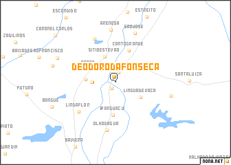 map of Deodoro da Fonseca