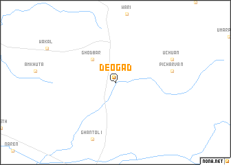 map of Deogad